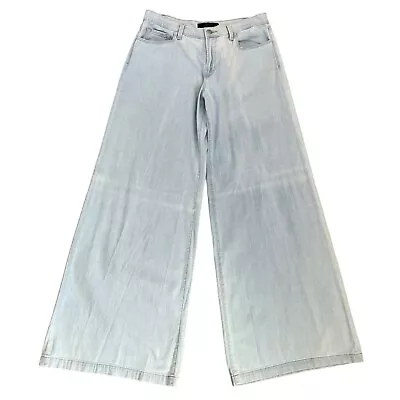 J Brand Jeans Women Evytte Mid Rise Wide Leg Flare Light Blue Size 29 Daydream • $42.49