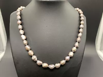 Vintage Baroque Pearl Necklace 101Gs 48” • $43.65