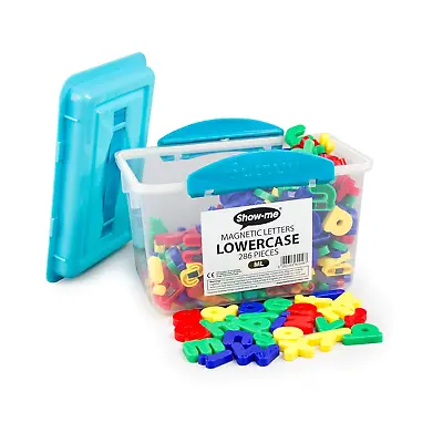 Show Me Tub Of 286 Magnetic Lowercase Letters • £45.95