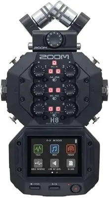 Zoom H8 8-Input / 12-Track Portable Handy Recorder Brand New REDUCED • £275