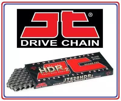 JT Heavy Duty HDR Non O-Ring Chain 520 X 110 Links With Joining Link • £28.67