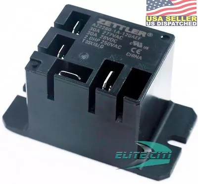 Zettler Mini Power SPST 40A Mini Power Relay 120VA AZ2280-1A-120AEF New * • $11.25