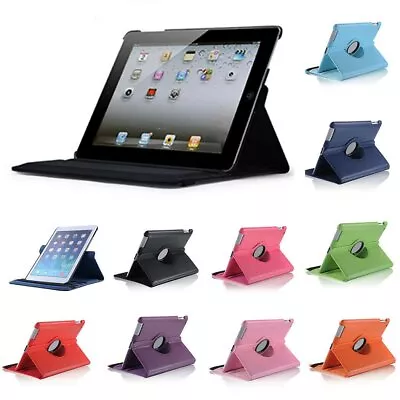 360 Rotating Stand Protective Cover Case For IPad 2018 9.7 6th Gen • $8.99