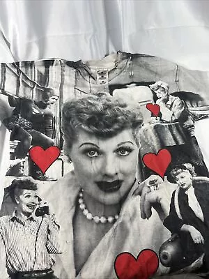 VTG I Love Lucy AOP T Shirt L-3 • $42