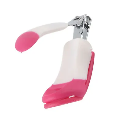 (Pink)Baby Nail Clipper Baby Nail Care With Magnifying Glass For Newborns Kids • £5.02