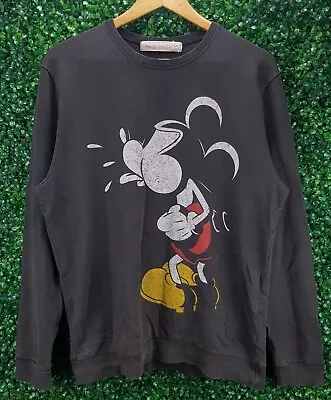 £7.55 • Buy Ink Paint Men's Mickey Mouse Print Sweatshirt Pullover Size M