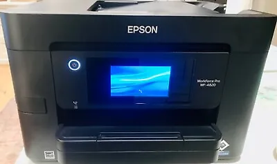 EPSON WorkForce Pro WF-4820 4.30  Inkjet Multifunction Printer C11CJ06201 TESTED • $49.99