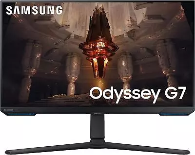 Samsung G7 28  4K UHD Smart Gaming Monitor With Speakers HDMI 2.1 144 Hz 1ms • £556.06