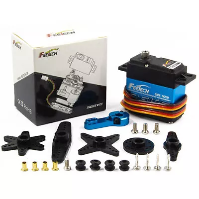 Waterproof 35kg Full Metal Gear Digital Servo HIGH TORQUE & SPEED RC Car Servo • $21.58