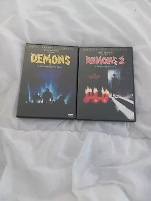 Demons 1 And 2 Lamberto Bava.Unrated Uncut Dvd • £1.40