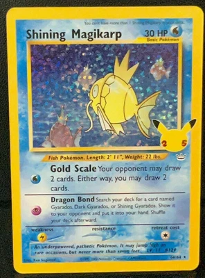 $23.68 • Buy Shining Magikarp - 66/64 - Ultra Rare Holo - Celebrations - Mint - Pokemon Card