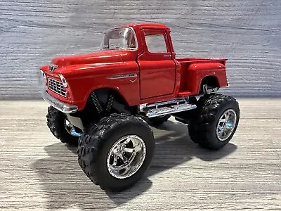 Kinsmart Off Road Monster 1955 Chevy Step Side  Red 4X4 Truck • $10