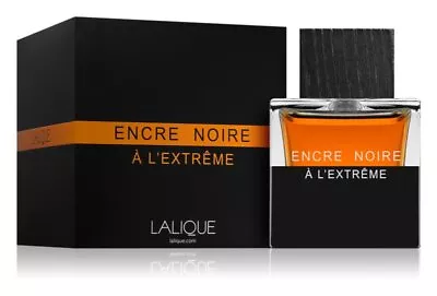 Lalique Encre Noire A L'Extreme Eau De Parfum Men Sensuality Fragrance 100 Ml • $58.99