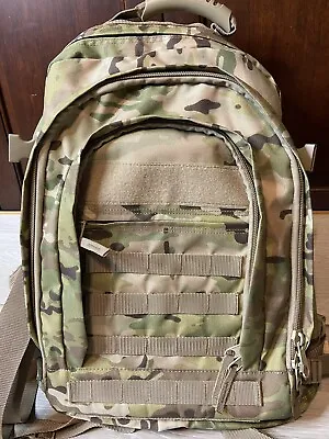 Military Camo Backpack Travel Bag Advantage Wear & Gear 3 Day Multicam MOLLE • $48