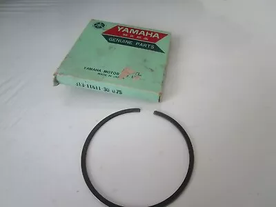 NOS Yamaha 72-75 DT2MX 72 RT2MX MX250 OEM Piston  Ring 0.75 O/S PN:313-11611-30 • $39.99