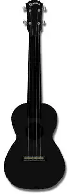 Kealoha Concert Ukulele In Plain Black With Black ABS Resin Body • $59.95