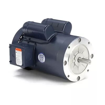 Leeson 112136.00 Electric Motor 2 HP 1725 Rpm 1PH 115/208-230 Volt 56C Frame • $974.66