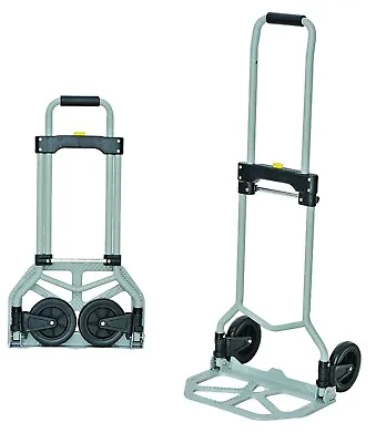 Heavy Duty 80KG Hand Trolley Truck Lightweight Folding Cart - 24HR DELIVERY • £24.75