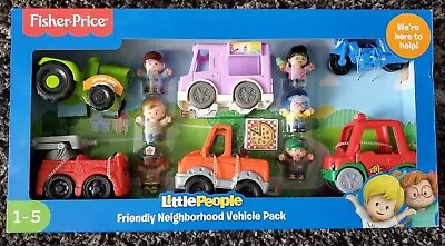 Fisher-Price Fisher-Price Little People Friendly Neighborhood Vehicle Pack Cars • $59.89