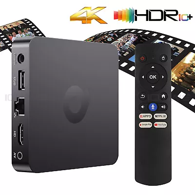 T95Q Smart TV BOX Android 11.0 WiFi 4K HD Quad Core Media Player Plug AU 4+32GB • $43.49