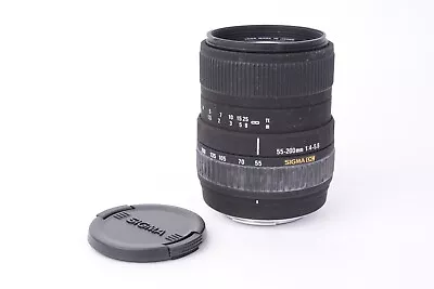 Lens Sigma Zoom Dc F/4-5.6 - 55-200mm #2103692 Minolta Af-Mount • $119.28
