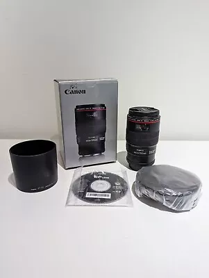 Canon EF 100mm F/2.8L MACRO IS USM Lens • £445