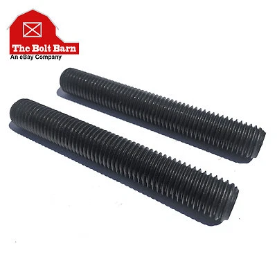 $25.40 • Buy (4) 3/4-10x6 Pipe Flange Stud Bolt All Thread ASTM A193 B7 Black