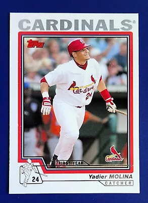 Yadier Molina Rookie Card 2004 Topps #324 Cardinals HOF Flagship RC *GWCARDS* • $24