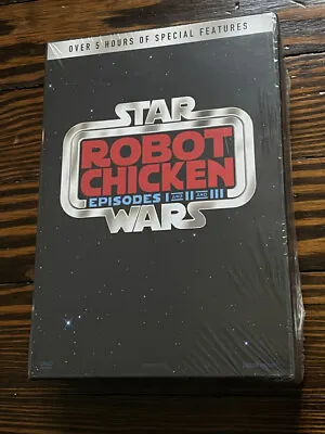 NEW / Robot Chicken: Star Wars 1-3 (3-DVD-Giftset) (Complete Series) - ROBOT C.. • $38.95