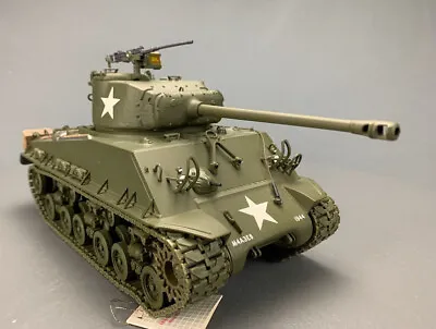 1:24 Scale Franklin Mint Precision Models Patton’s M4-A3 Sherman Tank D0689 CB • $386.38