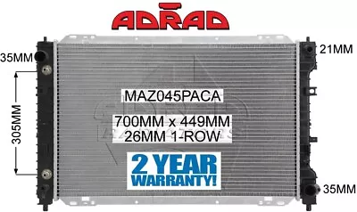 Mazda Tribute 2001-2008 4 Cylinder Petrol Radiator *genuine Adrad* • $239.95