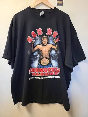 2000s Bad Boy Eromosele Albert Boxing T Shirt 3XL IBA Jr Middleweight Champion • $23.94