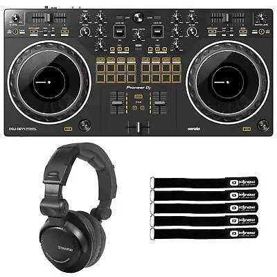 Pioneer DDJ-REV1 Scratch Style 2-Channel Serato DJ Controller W Headphones • $297.40