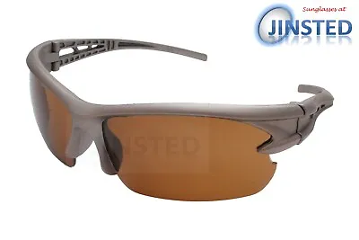 £6.99 • Buy Brown Adult Running Cycling Sunglasses Tinted Wrap Around Sports Frame AS025