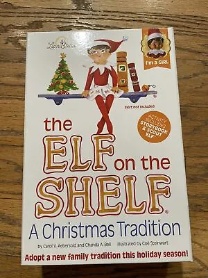 $28 • Buy The Elf On The Shelf Brown Eyed Girl Doll & A Christmas Tradition Story Book
