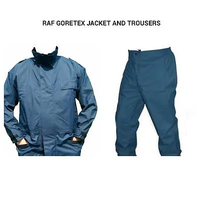 £44.99 • Buy Raf Goretex Set - Jacket And Trousers - Used - Waterproof Set - British Army 