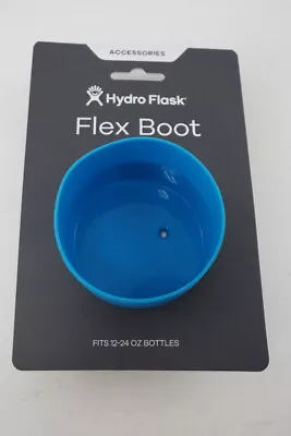 NEW! Hydro Flask Small Flex Boot 12-24oz Bottles Pacific Blue • $9.99