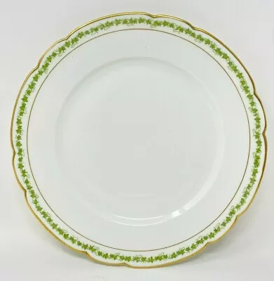 Vintage J.p.l. Limoges France J. Pouyat Salad Plate  Ivy W/gold Trim • $10