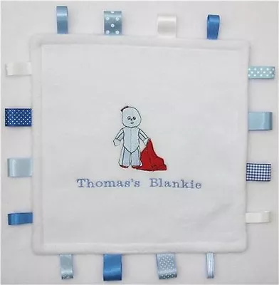 Personalised Igglepiggle Taggy Blanket Taggie Comforter In The Night Garden Gift • £14.60