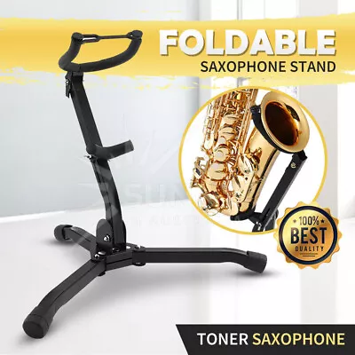 $28.99 • Buy Folding Saxophone Tripod Stand Holder Sax Alto Portable Musical Instrument