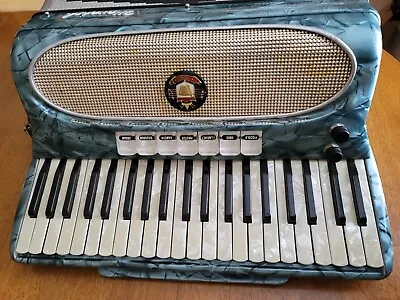 Vintage Monarch Blue Accordion • $890