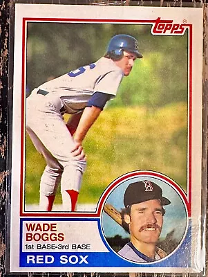 WADE BOGGS - 1983 Topps  #498  ROOKIE BOSTON RED SOX  HOF • $10.10