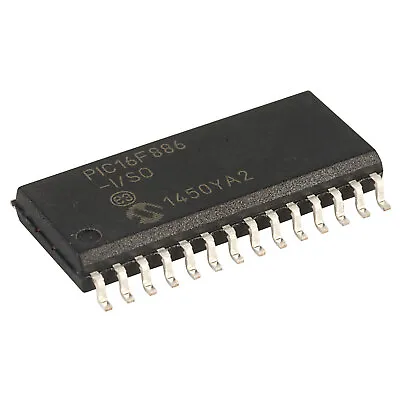 Microchip PIC16F886-I/SO Microcontroller SMD 8-bit SOIC28 • £1.55