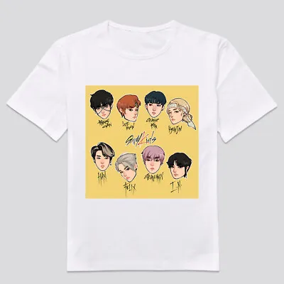 Custom T Shirt Stray Kids Music Hip Hop K Pop Star Vintage Tee Artist Pop • $39.99