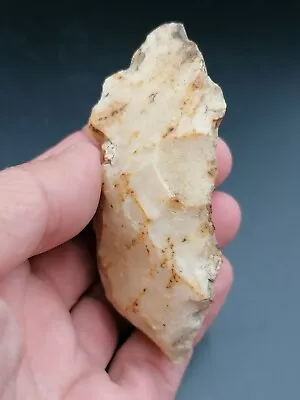 Middle Paleolithic Neanderthal France Very Nice Mousterian Scraper Bifacial • $45