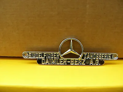 Emblem Sindelfinger BodyMercedes 170 220 W187 230 290 320 W136 • $99