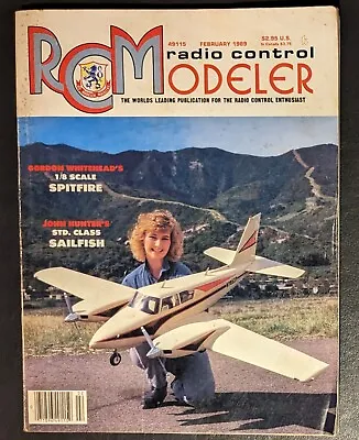 R/C Model Builder Magazine February 1989 • $9.99