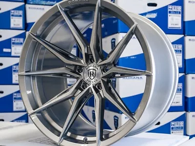 20” Rohana Rfx13 Brushed Titanium Wheels Rims For Bmw F10 M5 20x9 20x11 • $2640