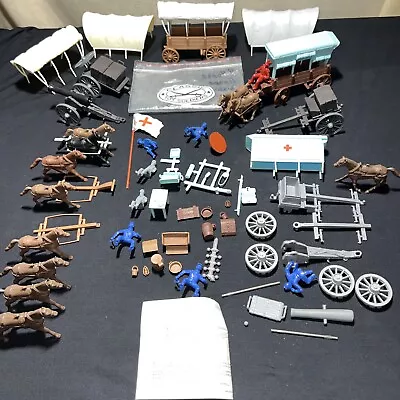 CTS Vintage Civil War Playset “Medical Wagon” Horses & Accessories • $99.99