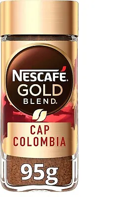 NESCAFE Gold Cap COLOMBIA Instant Coffee Jars 6 X 95g • £33.59